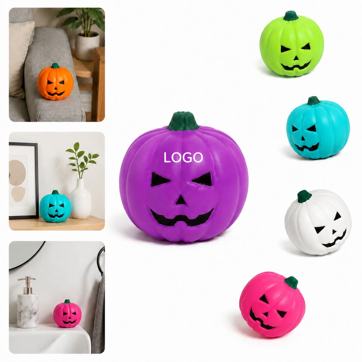 Halloween Pumpkin Stress Relief Ball