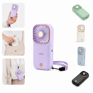 2-in-1 Portable Foldable Fan with Power Bank