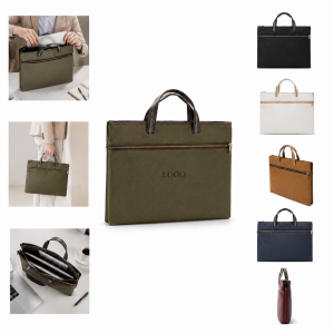 Oxford Football Pattern Document Bag