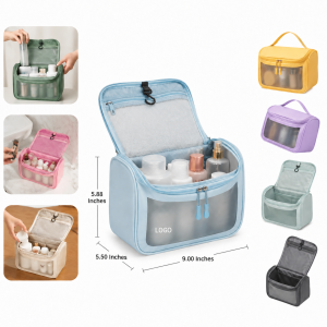 Clear Waterproof PVC Toiletry Bag