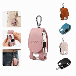 PU Leather Earphone Storage Case