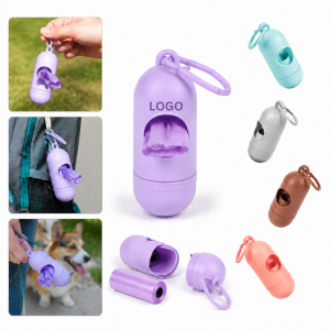 Clip-On Dog Waste Bag Dispenser